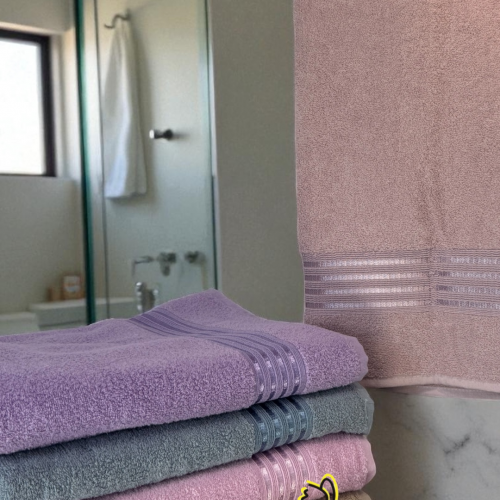 90X150 DRAY FLOŞ BORDÜRLÜ HAVLU